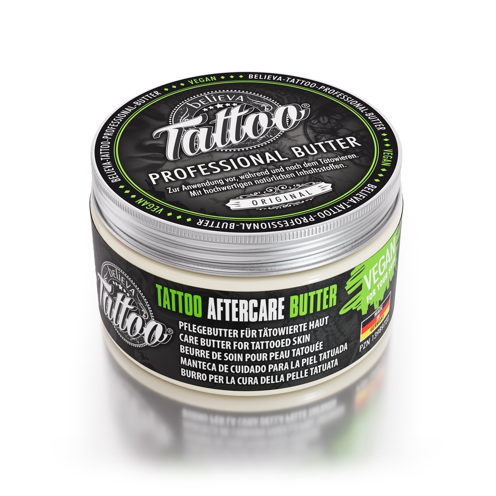 Believa Tattoo Aftercare Butter 250 ml Tiegel