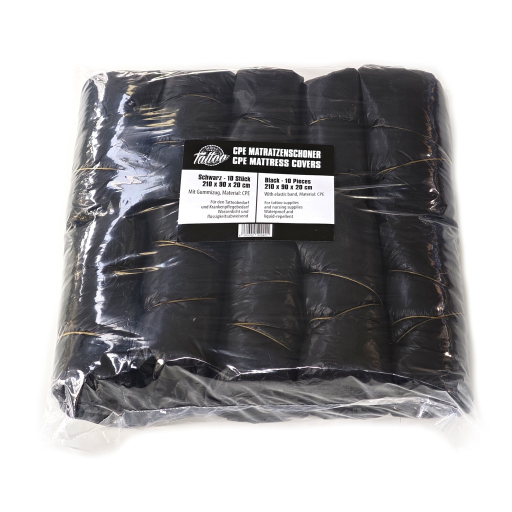 CPE mattress protector - 10 pieces - 210 x 90 x 20 cm