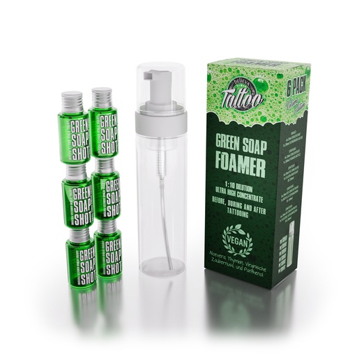 Believa Tattoo Green Soap Shot 20ml