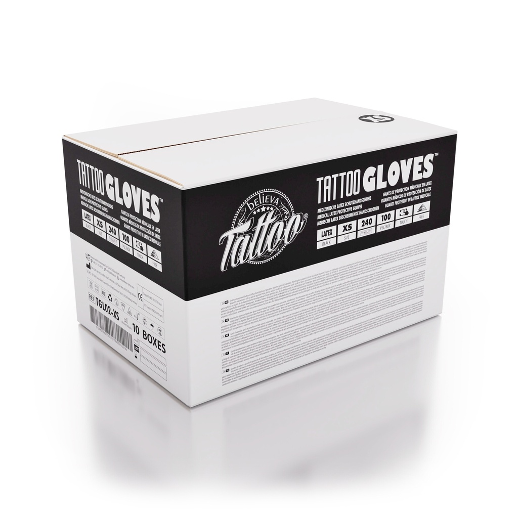 Believa Tattoo Gloves | 100 Stk. | LATEX |