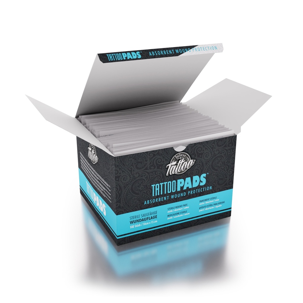 Believa Tattoo Wundauflage - Pads 100 Stk