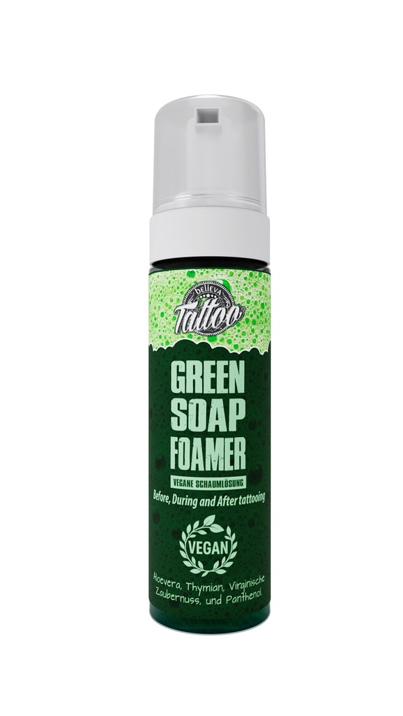 Believa Tattoo Green Soap Reinigungsschaum 200 ml