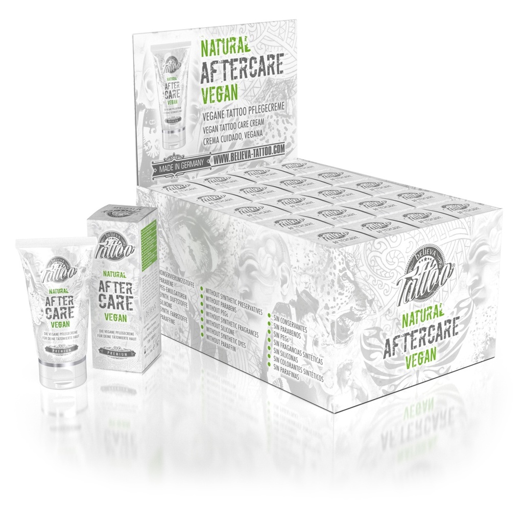 Believa Tattoo Aftercare Display 20x50ml