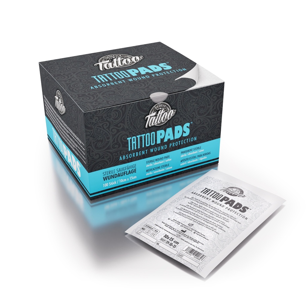 Believa Tattoo Compresas para heridas - Pads - 100 Stk