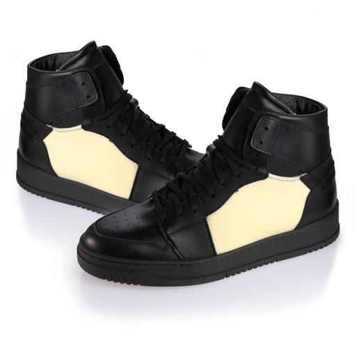 Believa Tattoo Sneaker - altos-negro